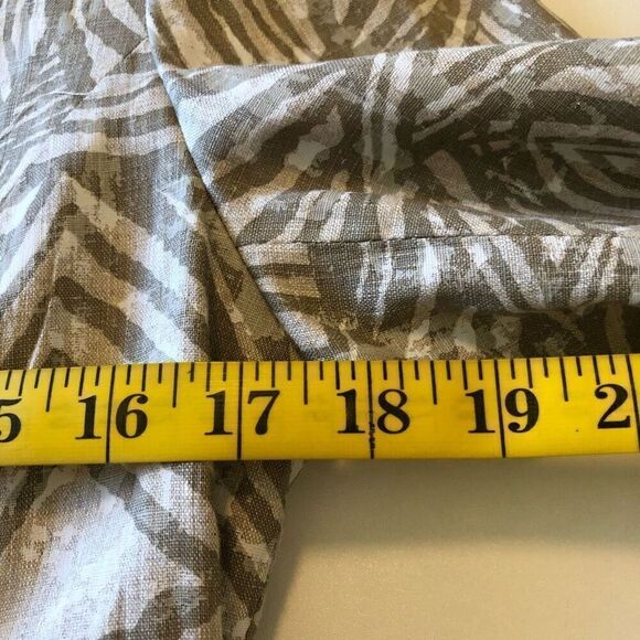 NEW Canvasbacks Linen Jungle Print Normcore Blazer Size 6 Career/Casual NWOT - Picture 10 of 15